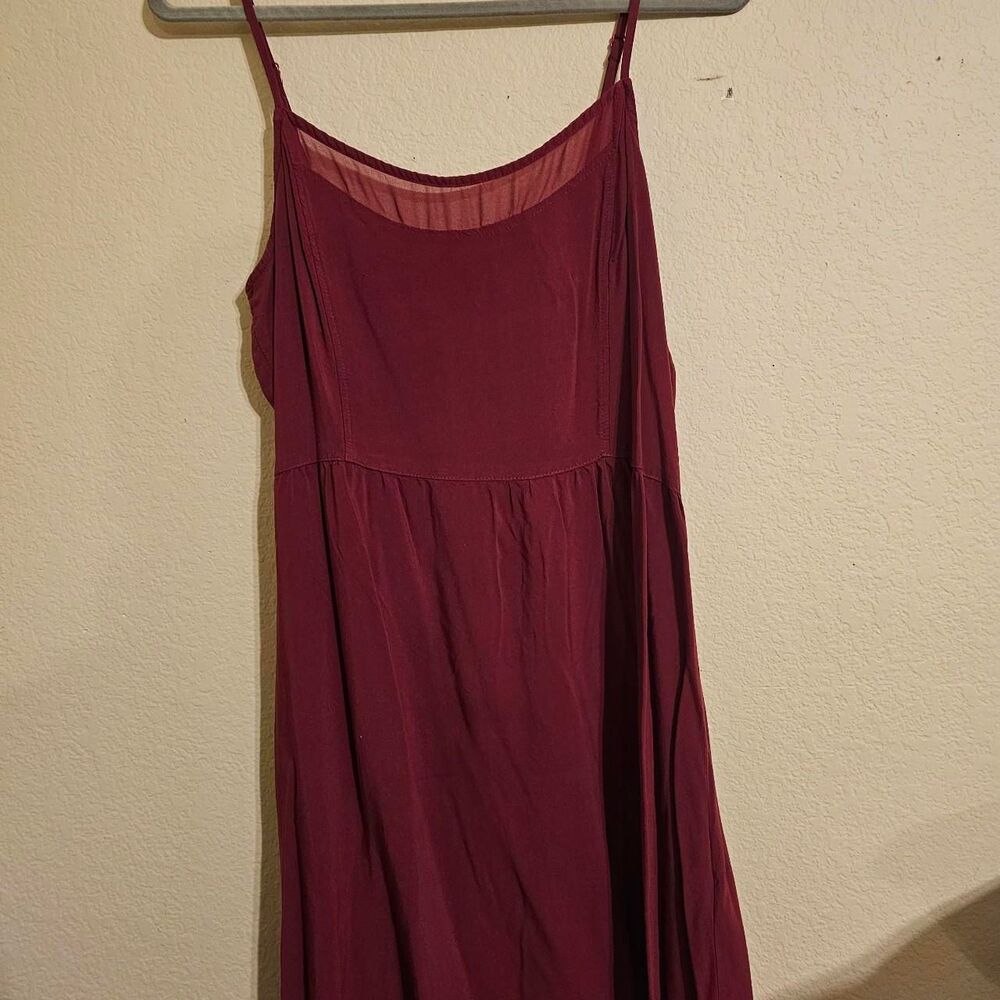 H-m Women's Burgundy and Red Dress